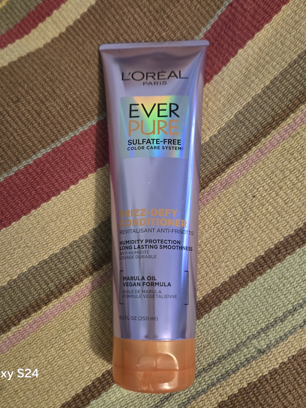 L'Oreal EverPure Iridescent Purple Conditioner with Orange Cap